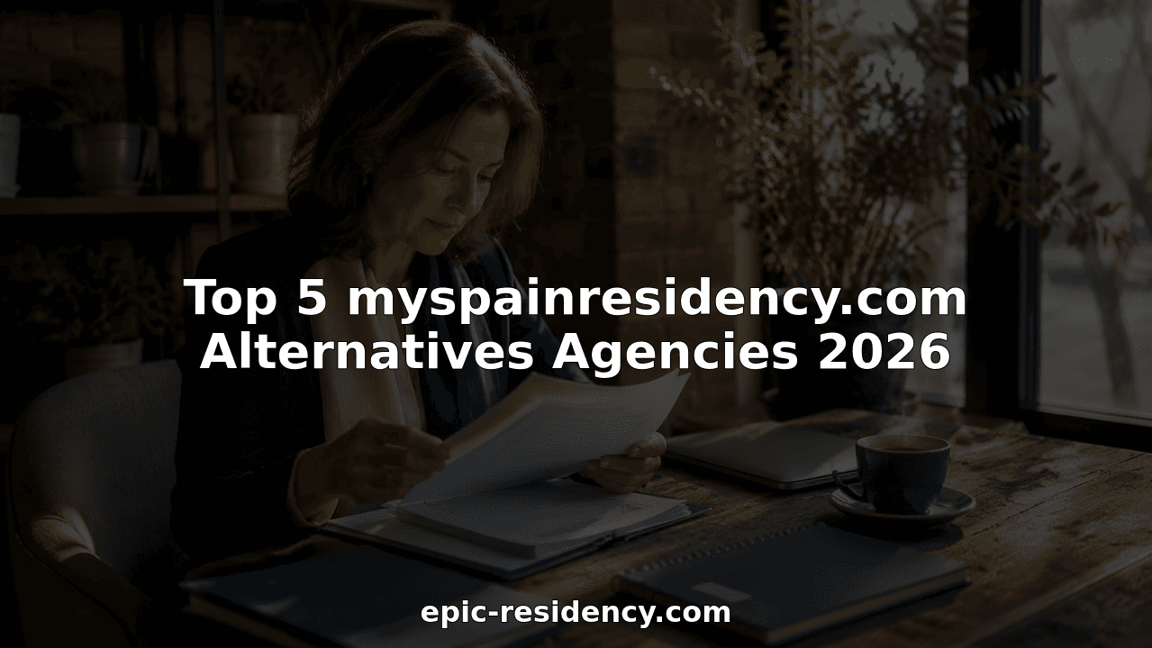 Top 5 myspainresidency.com Alternatives Agencies 2026